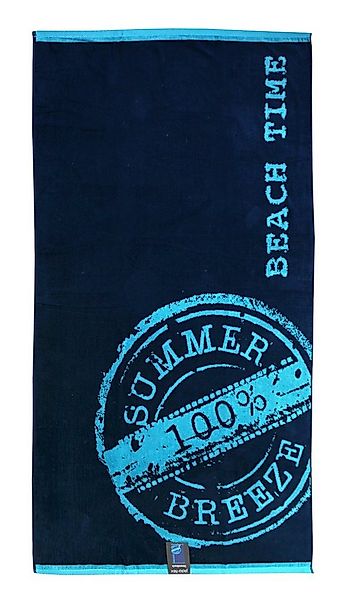 jilda-tex Strandtuch, 100% Bio-Baumwolle (1-St), weiche Frottee-Veloursqual günstig online kaufen