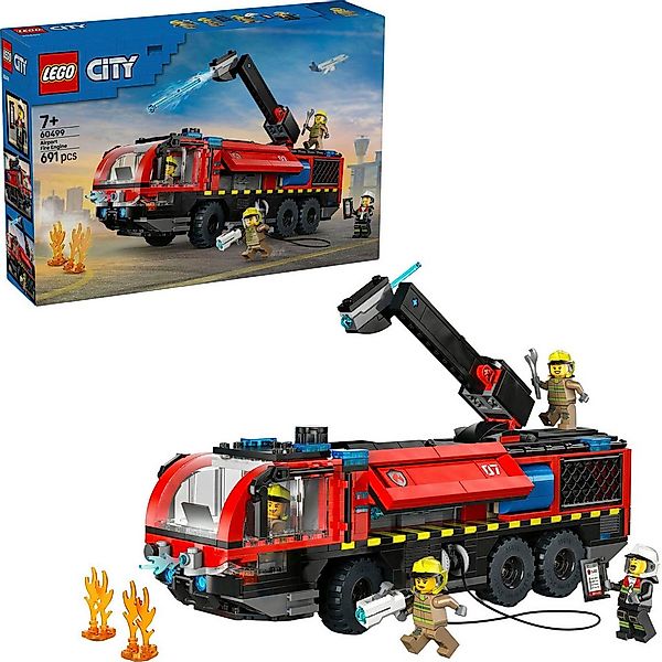 LEGO® Flughafenlöschfahrzeug (60499), LEGO City Konstruktionsspielsteine, ( günstig online kaufen