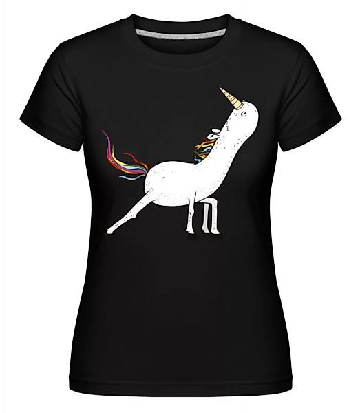 Yoga Einhorn Krieger · Shirtinator Frauen T-Shirt günstig online kaufen