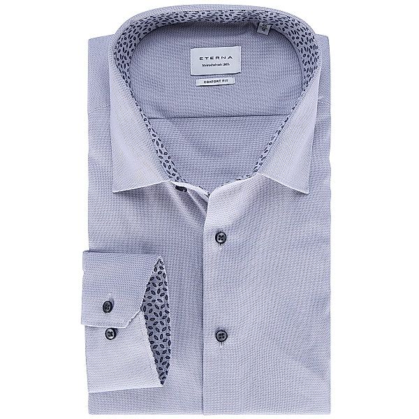 ETERNA Bügelfreies Businesshemd, langarm Farbe grau Größe: 54 günstig online kaufen