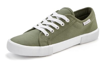 LASCANA Sneaker aus Textil, Schnürhalbschuh, Freizeitschuh günstig online kaufen