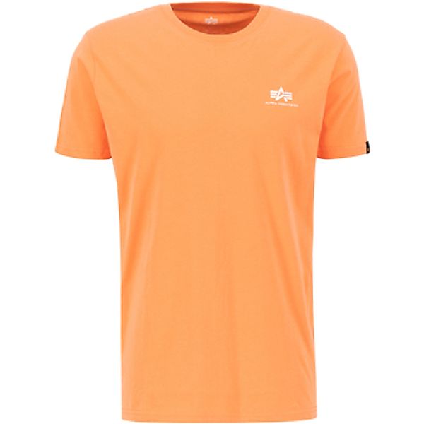 Alpha  T-Shirt Basic T Small Logo - tangerine günstig online kaufen