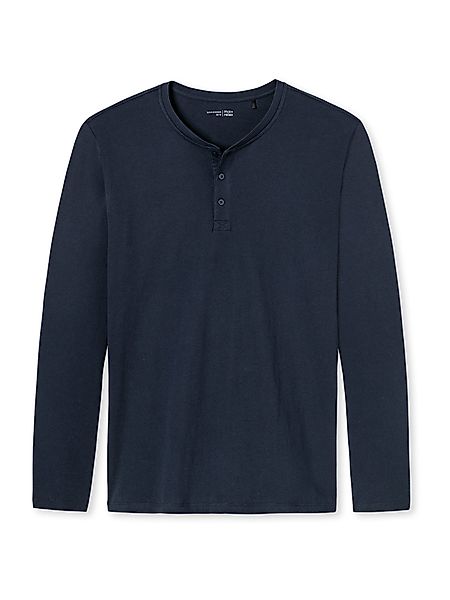 Schiesser Pyjamaoberteil Longsleeve Mix & Relax günstig online kaufen