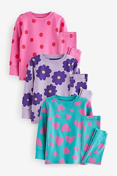 Next Pyjama Stampy Schlafanzüge, 3er Pack günstig online kaufen