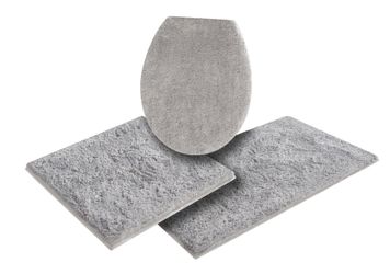 my home Badematte "Jos, Badvorleger, Badezimmer Teppich" Höhe 22 mm rutschh günstig online kaufen