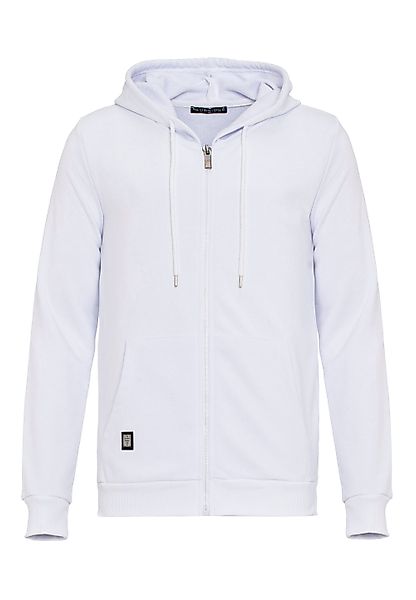 RedBridge Kapuzensweatjacke Premium Sweater mit Logopatch günstig online kaufen