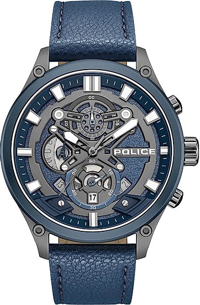 Police Multifunktionsuhr WADDEN PEWGC0054206, Quarzuhr, Armbanduhr, günstig online kaufen