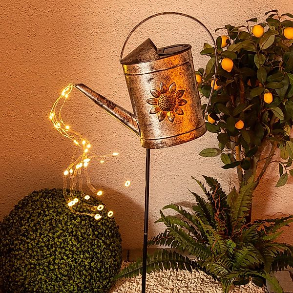 näve LED Solarleuchte "Gießkanne", 1 flammig, Solar günstig online kaufen