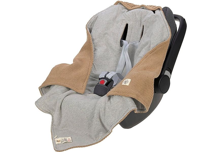 Einschlagdecke für Babyschale, sand, LÄSSIG günstig online kaufen