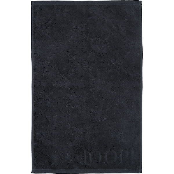 JOOP Uni Cornflower 1670 - Farbe: Schwarz - 906 - Gästetuch 30x50 cm günstig online kaufen
