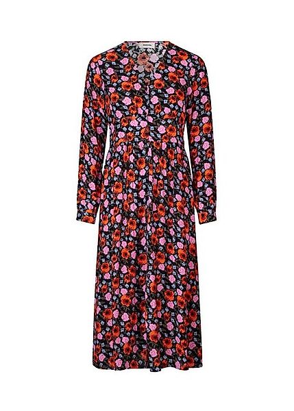 Modström Blusenkleid Damen Kleid BON MD LONG PRINT DRESS (1-tlg) günstig online kaufen