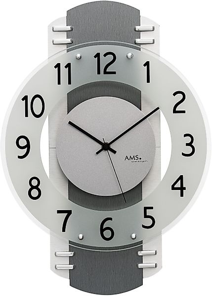 AMS Funkwanduhr (Quarzuhr, Wanduhr, Made in günstig online kaufen