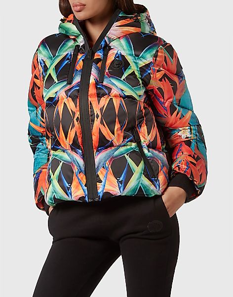 PLEIN SPORT Daunenjacke "Flowers" günstig online kaufen