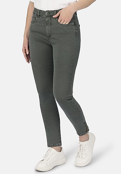 STOOKER WOMEN 5-Pocket-Jeans "Rio Colour Skinny Fit" Skinny Fit Casual Clea günstig online kaufen