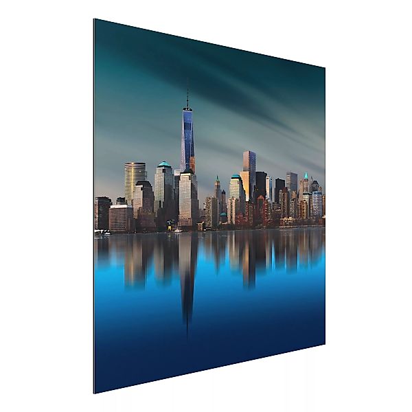 Alu-Dibond Bild Architekur & Skyline - Quadrat New York World Trade Center günstig online kaufen