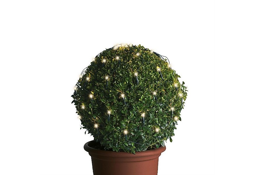 MARELIDA LED-Lichternetz LED Lichternetz Lichterkette Buchsbaum Kugelnetz f günstig online kaufen
