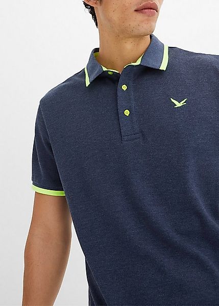 bonprix Poloshirt Piqué-Poloshirt mit reiner Baumwolle günstig online kaufen