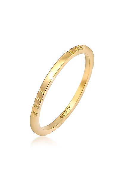 Elli Fingerring Stabelring Bandring Schmal Trend günstig online kaufen