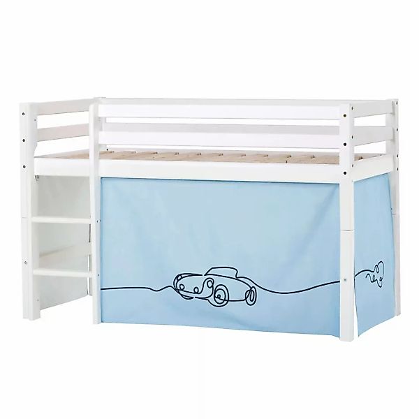 Hoppekids Hochbett "ECO Dream, Kinderbett, Spielbett, Halbhohes Bett aus Ma günstig online kaufen