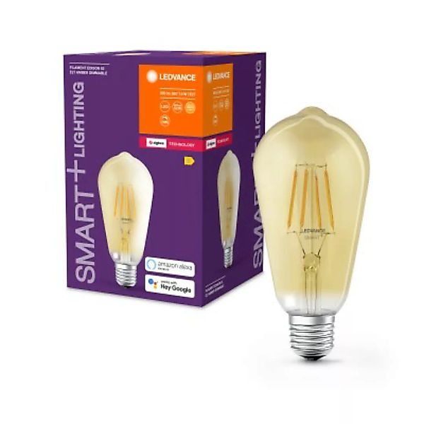LEDVANCE SMART+ LEDISON 55 BOX DIM Warm Comfort ZigBee Klar E27 Glühlampe günstig online kaufen
