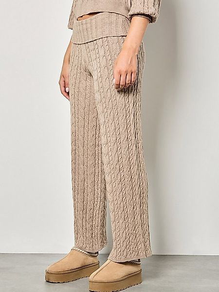 Apricot Strickhose Strickhose mit Zopfmuster günstig online kaufen