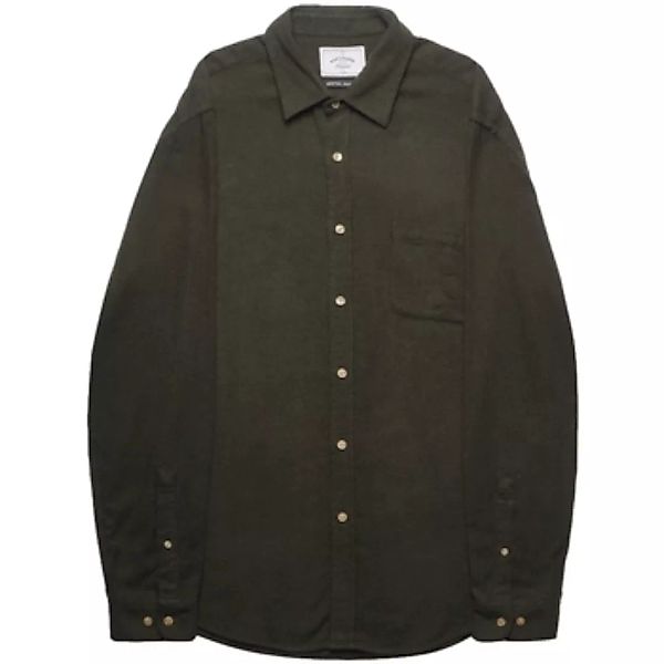 Portuguese Flannel  Hemdbluse Teca Shirt - Green günstig online kaufen