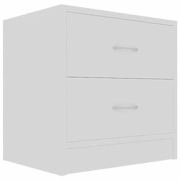 Nachttisch Weiß 40ã30ã40 Cm Spanplatte günstig online kaufen