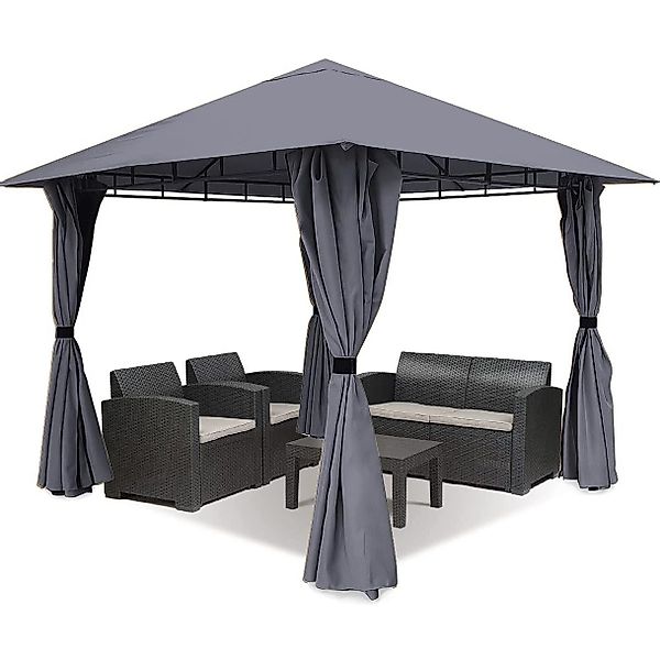 Sekey Pavillon Gartenpavillon 300x300 cm Partyzelt günstig online kaufen