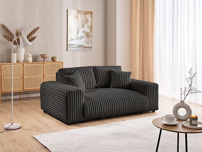 S-Style Möbel 2-Sitzer Sofa Mollis aus günstig online kaufen