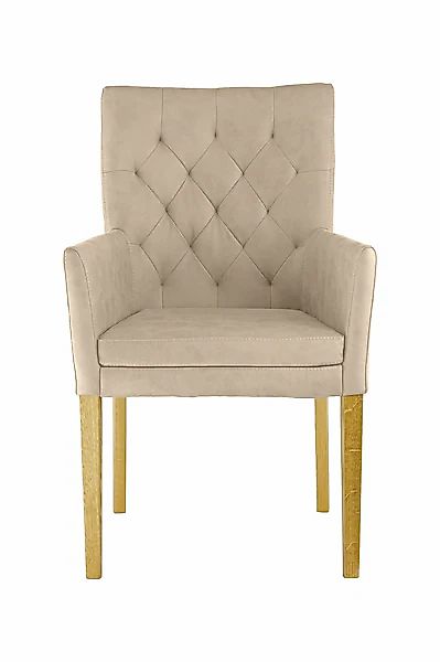 Home affaire Armlehnstuhl »Colorado« () 1 Stk.Gestell aus Massivholz günstig online kaufen