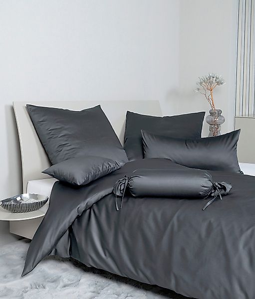 Janine Bettwäsche "Colors 31001" 2 Stk. feinfädige uni Bettwäsche für alle günstig online kaufen