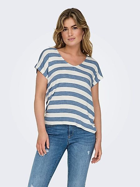 ONLY V-Shirt ONLLIRA LIFE S/S V-NECK günstig online kaufen