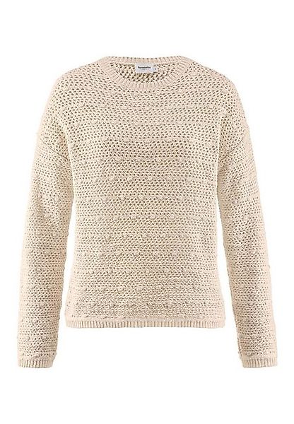 Hessnatur Strickpullover Relaxed aus reiner Bio-Baumwolle (1-tlg) günstig online kaufen