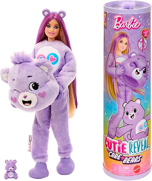 Barbie Anziehpuppe Cutie Reveal, Glücksbärchis Teile-gern-Bärchi, günstig online kaufen