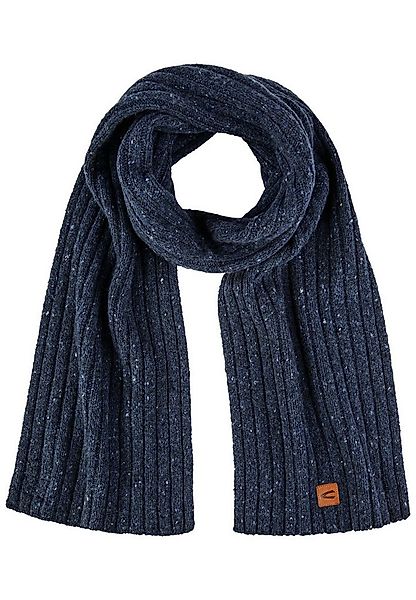 camel active Modeschal Dicker Strickschal aus einem Wollmix günstig online kaufen