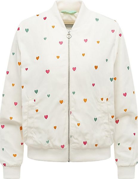 Ragwear Bomberjacke Lunara Hearts Blousonjacke mit verspielten Stickereien günstig online kaufen