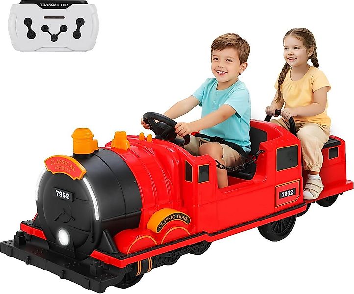 TLGREEN Elektro-Kinderauto Kinder Elektro Zug mit Fernbedienung, Großer Spi günstig online kaufen