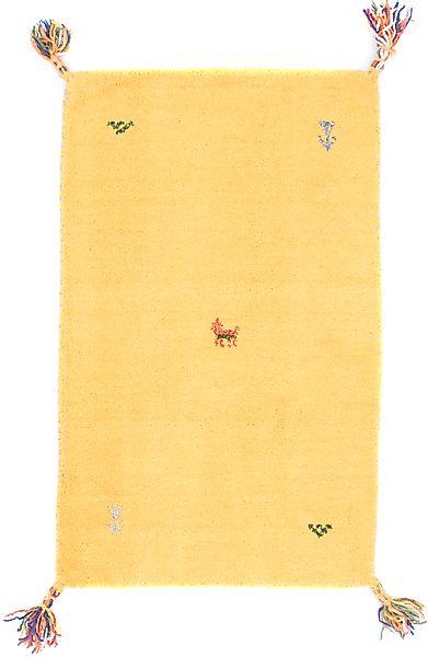 morgenland Wollteppich »Gabbeh Teppich Agra«, rechteckig, 14 mm Höhe, Kurzf günstig online kaufen