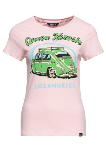 QueenKerosin Print-Shirt Los Angeles (1-tlg) mit günstig online kaufen