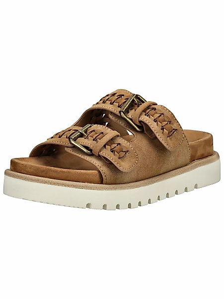 Mustang Shoes Pantolette "Mustang Shoes Pantoletten Lederimitat/Textil" günstig online kaufen