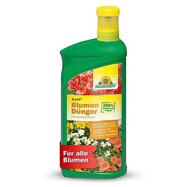 Neudorff Azet BlumenDünger flüssig 1 Ltr. günstig online kaufen