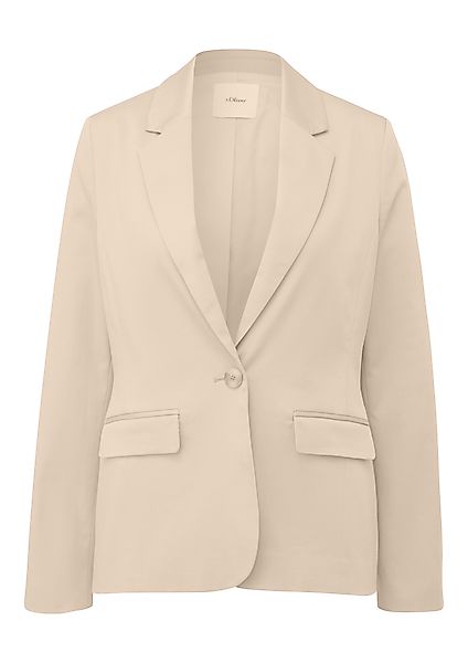 s.Oliver BLACK LABEL Jackenblazer mit Stretch günstig online kaufen