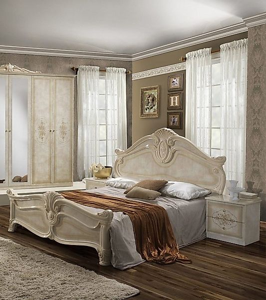 Interdesign24 Schlafzimmer-Set Alba, (6-Teilig, im kunstvoll verzierten Bar günstig online kaufen