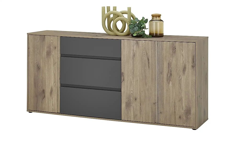 Sideboard  Novaledo ¦ holzfarben ¦ Maße (cm): B: 186 H: 85 T: 42.0 Kommoden günstig online kaufen
