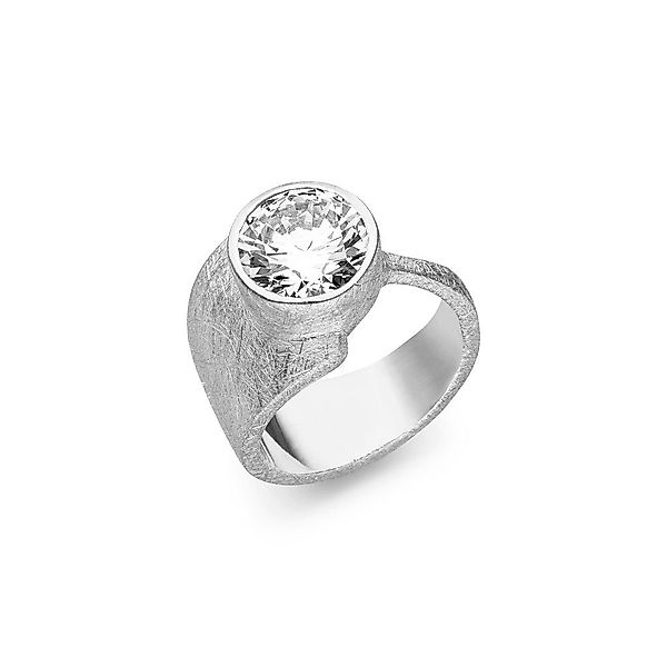 SKIELKA DESIGNSCHMUCK Silberring Silber Ring "BreitSchmal" günstig online kaufen