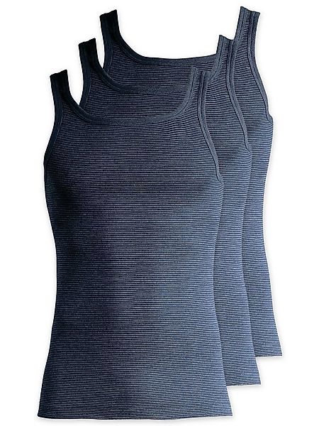 ESGE - Die Wäsche-Macher Achselhemd 3er Pack Herren Unterhemd Jeans (Packun günstig online kaufen