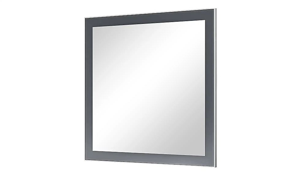Spiegel 60 x 77 cm Duna ¦ grau ¦ Glas,Aluminium,Holzwerkstoff ¦ Maße (cm): günstig online kaufen