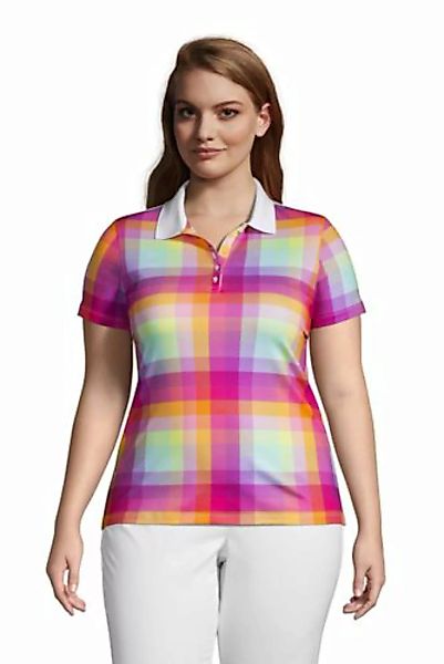 Supima-Poloshirt in großen Größen, Damen, Größe: 52-54 Plusgrößen, Lila, Ba günstig online kaufen