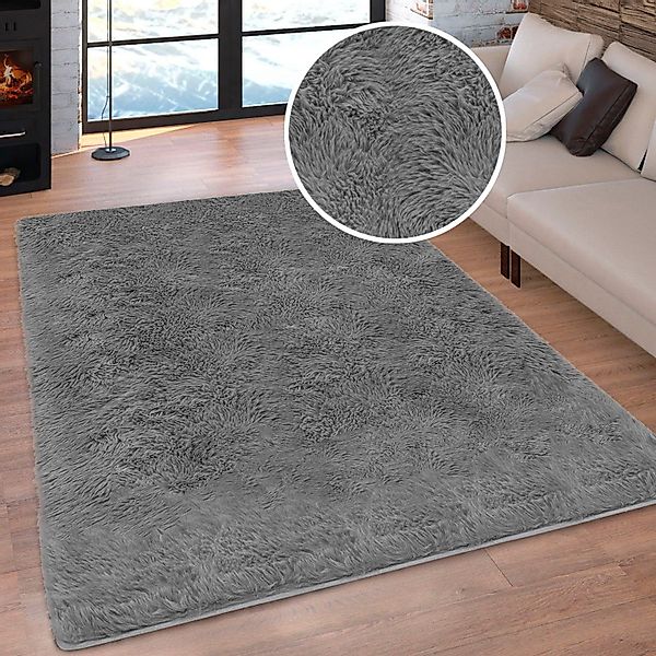 my home Hochflor-Teppich "Silky, besonders weich und kuschelig, sehr dichte günstig online kaufen