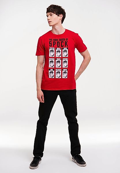 LOGOSHIRT T-Shirt "Star Trek", mit Spock-Print günstig online kaufen